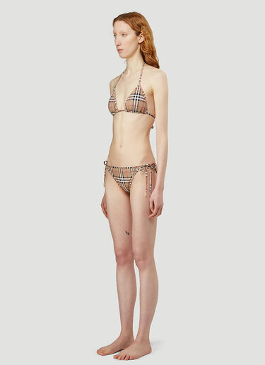 Burberry Cobb Bikini Set Beige bur0243015