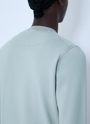 Stone Island Logo Patch Sweatshirt Green sto0164018