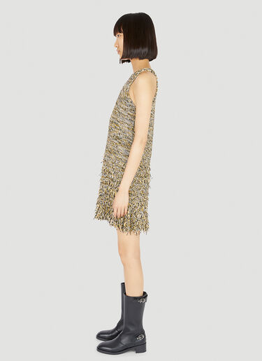 Mouline Knitted Mini Dress Durazzi Milano Mouline Knitted Mini Dress Yellow drz0252002