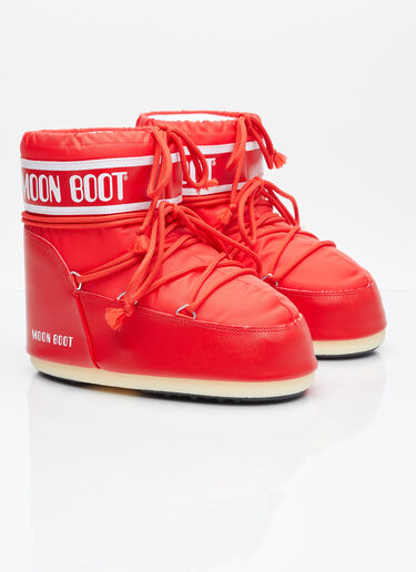 Moon Boot Icon Low Snow Boots  Red mnb0350015