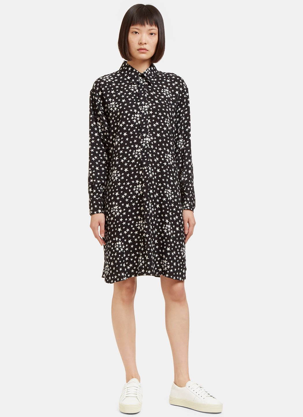 Saint laurent star print shirt sales