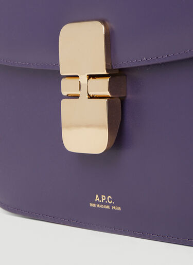 A.P.C. Grace Small Shoulder Bag Purple apc0252015