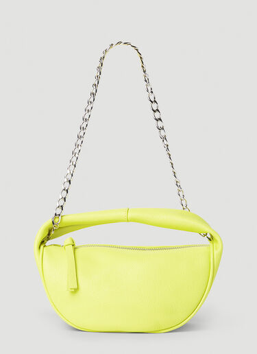 BY FAR Baby Cush Shoulder Bag Yellow byf0252009