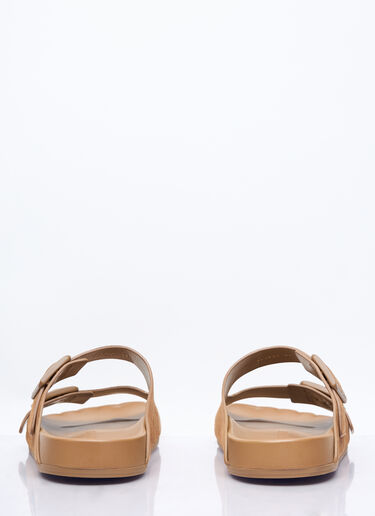 Balenciaga Suede Sunday Sandals Brown bal0157038