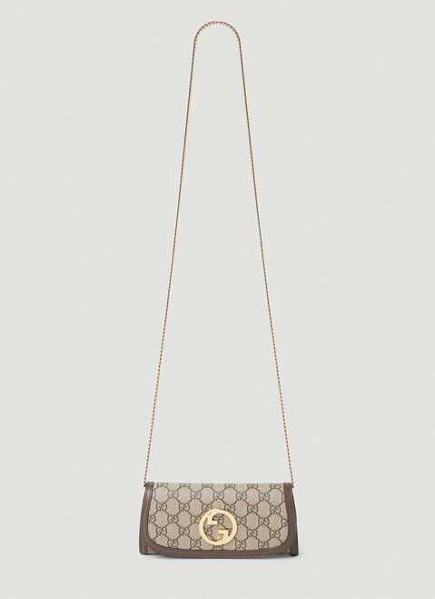Acne Studios Blondie Continental Chain Wallet Brown acn0254005