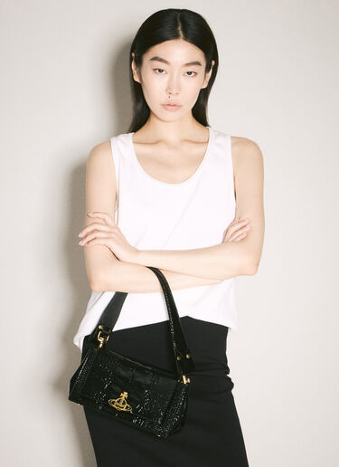Vivienne Westwood Hazel 中号手提包 黑色 vvw0257008