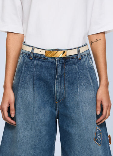 LN-CC® - Off-White: Diagonal Belt 25Mm - Yellow Off-White Diagonal Belt 25Mm Yellow ofw0264309