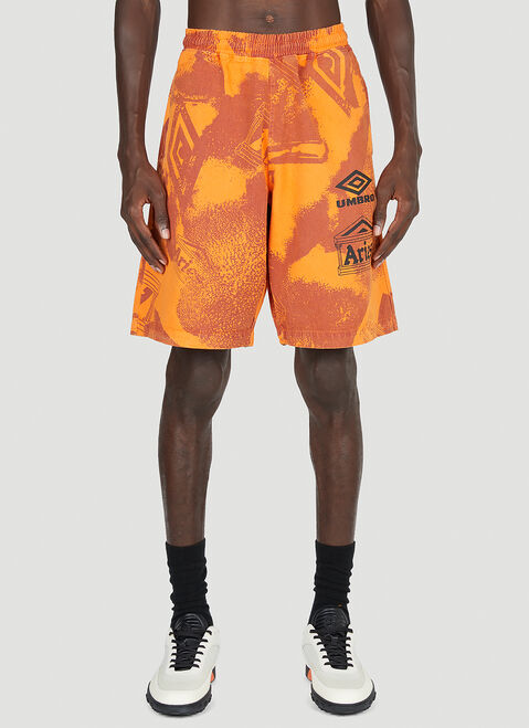 Aries x Umbro Pro 64 Shorts Black aru0153006