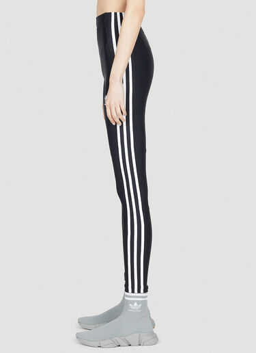 Balenciaga x adidas ストライプレギンス ブラック axb0251014
