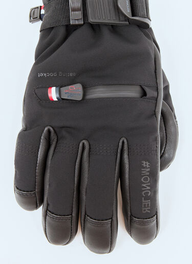 Moncler Grenoble Padded Gloves Black mog0258012