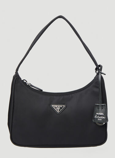 Prada Re-Edition 2000 Mini Shoulder Bag  Black pra0249045
