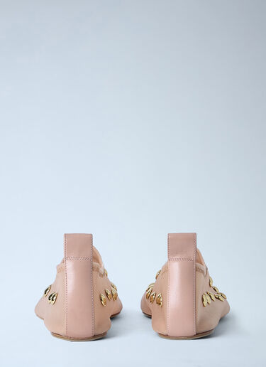Chloé Rita Flat Shoe Pink chl0263060