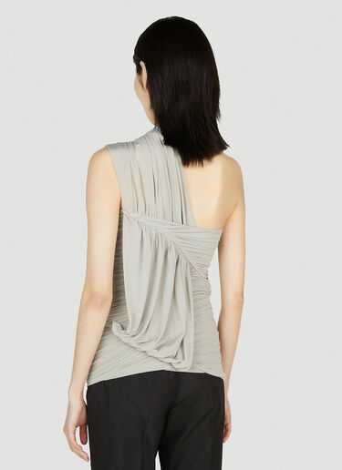 Rick Owens Edfu 缩褶上衣 灰色 ric0252008