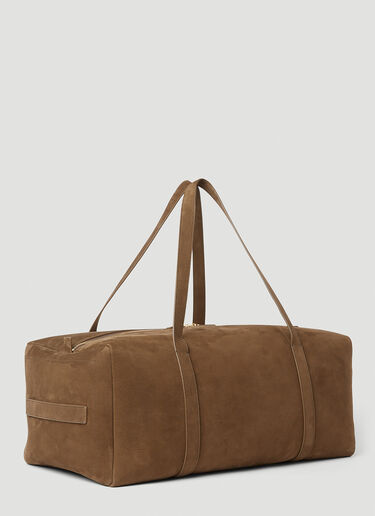 The Row Gio Duffle Bag Brown row0251025