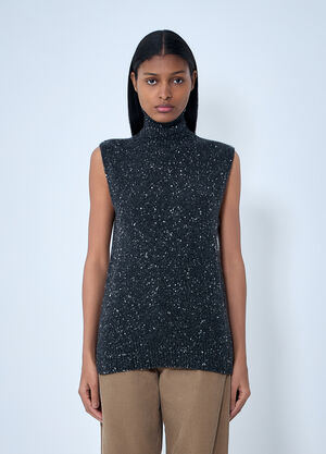 The Row Merlias Top Black row0263011