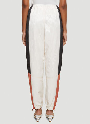 Marine Serre Panelled Track Pants White mrs0241003