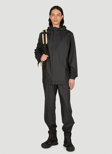 Rains Fishtail Parka Jacket Black rai0352005