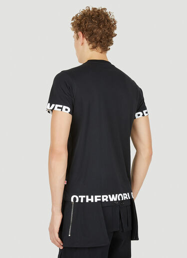 Walter Van Beirendonck 바디 프린트 T-셔츠 블랙 wlt0150020