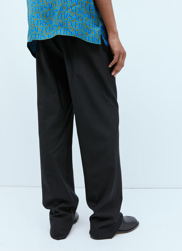 Versace 메두사 울 캔버스 팬츠 블랙 ver0153009