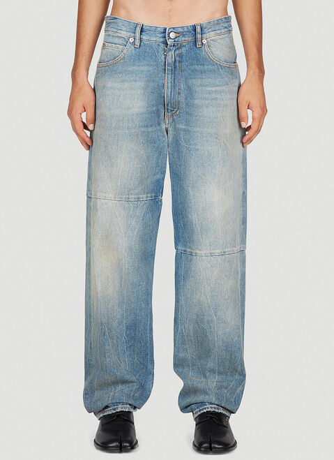 MM6 Maison Margiela イレギュラーシームジーンズ ブラック mmm0154004