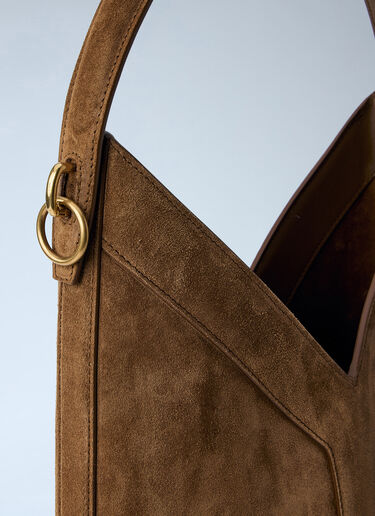 Saint Laurent Y Top-Handle Bucket Bag Brown sla0263098