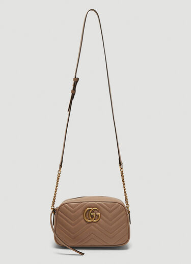 Gucci GG Marmont Small Matelassé Shoulder Bag Beige guc0235013