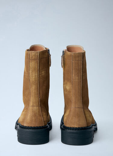 Faded Unlined Suede Loafers Miu Miu Faded Unlined Suede Loafers Brown miu0263033