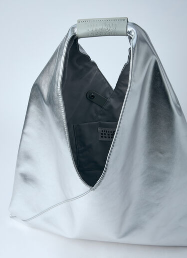 MM6 Maison Margiela Classic Medium Japanese Handbag Silver mmm0260006