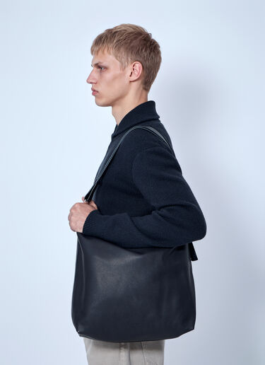 LN-CC® - The Row: Jean Crossbody Bag - Black The Row Jean Crossbody Bag Black row0166014