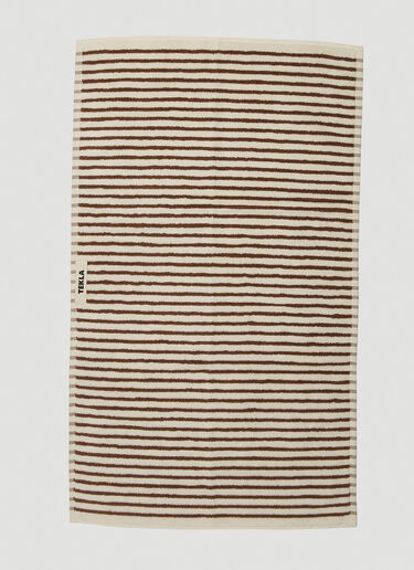 Tekla Sailor Stripe Hand Towel White tek0349009