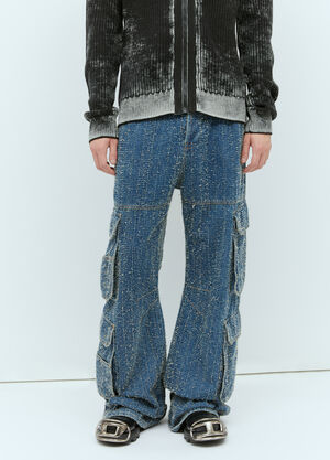 Diesel D-Sire-Cargo-S2 Jeans Blue dsl0157031