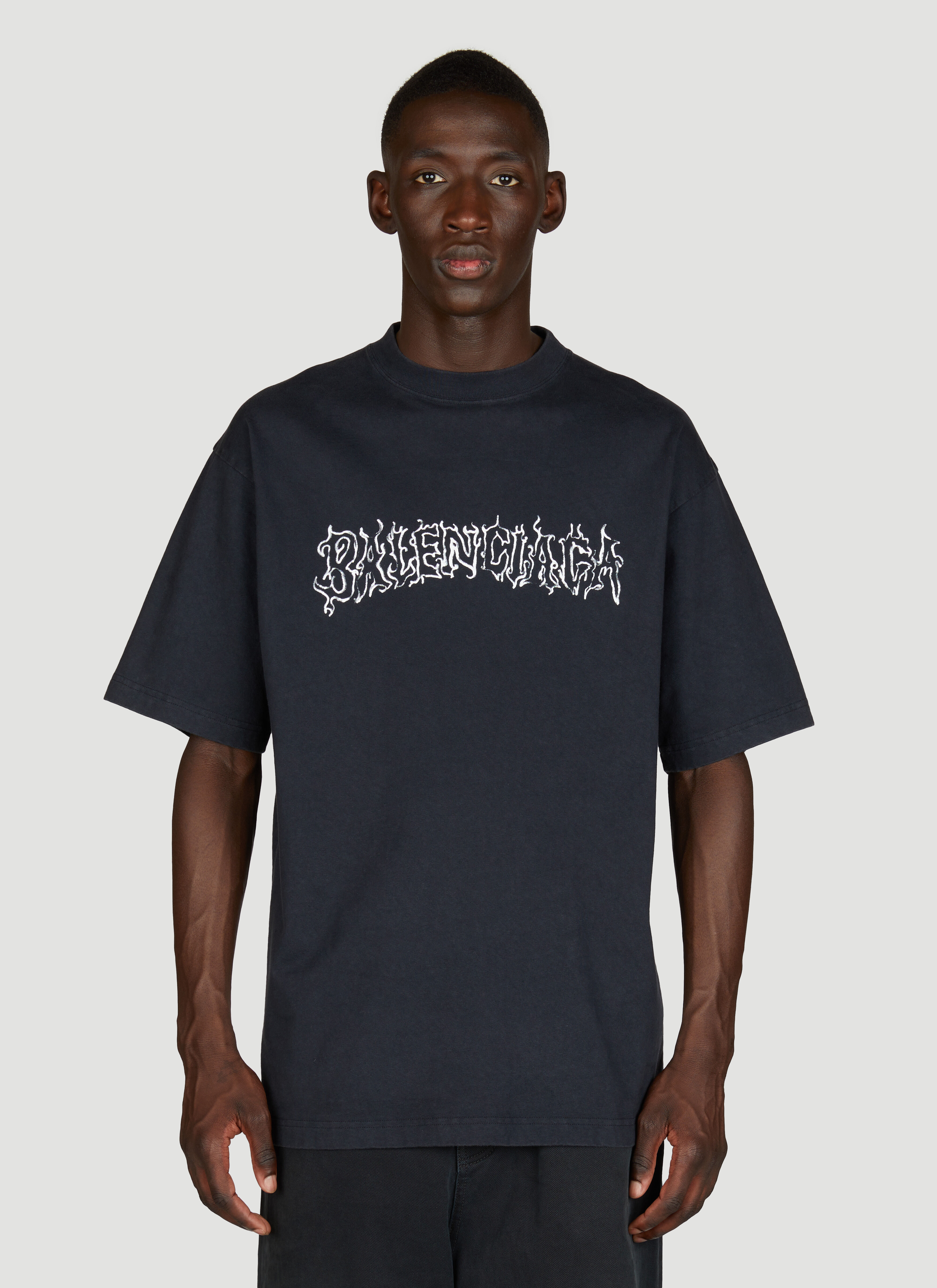 Balenciaga wave shirt top