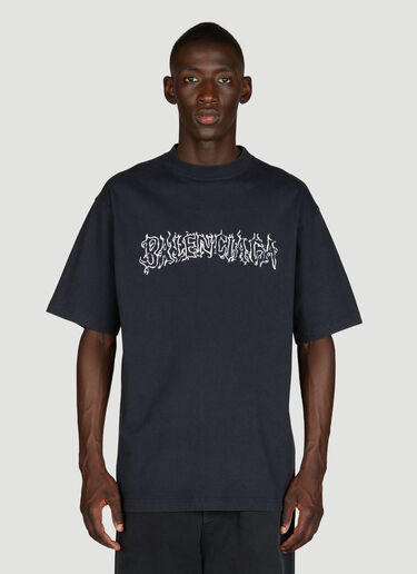 Balenciaga Darkwave T 恤 黑色 bal0155021