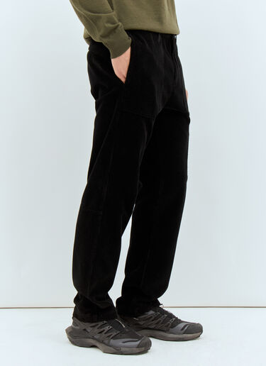 Corduroy Pants Stone Island Corduroy Pants Black sto0158027