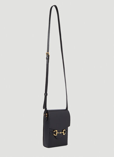 Gucci Horsebit 1955 Mini Crossbody Bag Black guc0145114