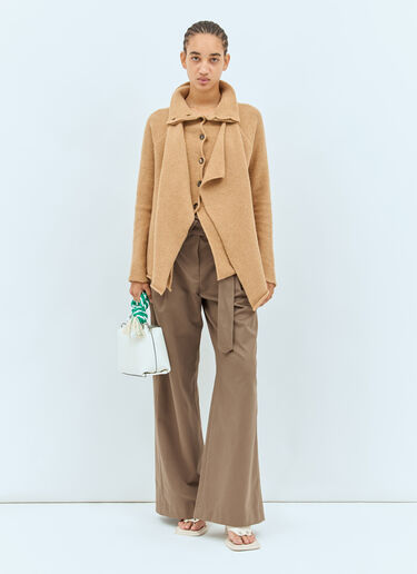 JW Anderson Layered Cardigan Beige jwa0258007