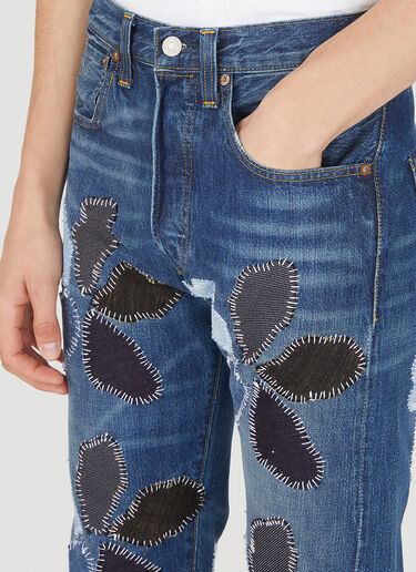 DRx FARMAxY FOR LN-CC x LEVI'S Drop 6 Flowers Jeans Blue dfl0347010