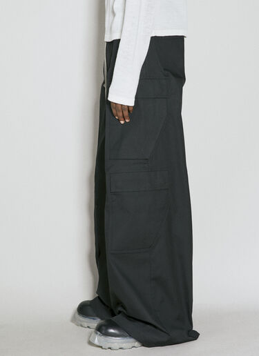 Rick Owens Signature Drawstring Pants Black ric0155006
