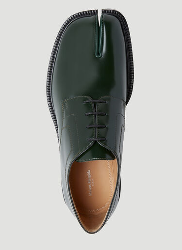 Maison Margiela 足袋レースアップシューズ グリーン mla0153018