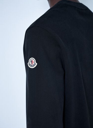 Moncler Logo Motif Sweatshirt Black mon0165057