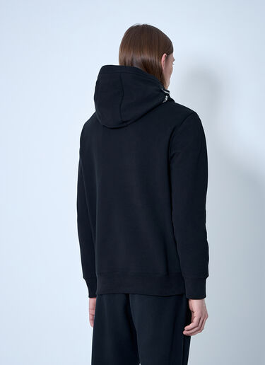 Moncler 徽标贴饰连帽运动衫  黑色 mon0160026