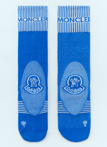 ロゴジャカードソックス Moncler x adidas Originals ロゴジャカードソックス ブルー mad0354015