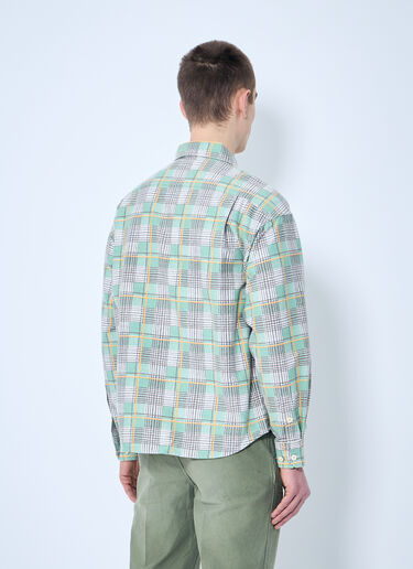 Visvim Pioneer Check Shirt Green vis0158023