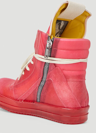 Rick Owens Geobasket Sneakers Pink ric0151026