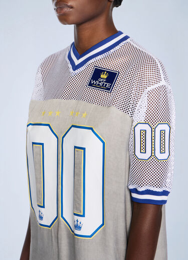 Dyed Vi Sat 00 Football Top Off-White Dyed Vi Sat 00 Football Top Blue ofw0262052