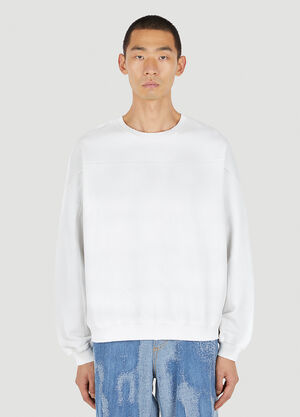 Guess USA Classic Logo Sweatshirt White gue0150017