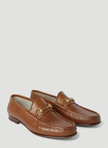Gucci Horsebit Loafers Brown guc0152092