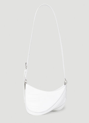 Mugler Spiral Curve 01 Shoulder Bag White mug0252040