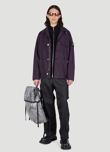 Stone Island Patch Pocket Compass Patch Jacket Purple sto0152023
