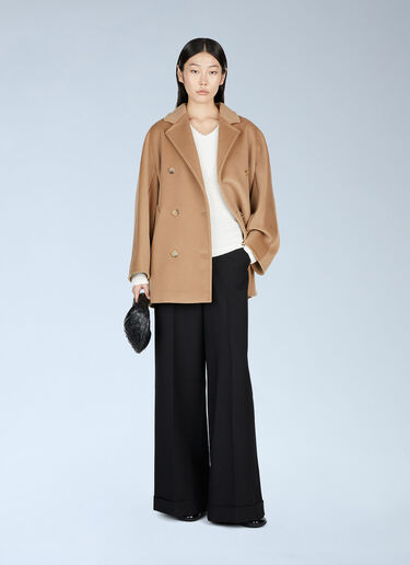 Max Mara Short 101801 Icon Coat Beige max0253018